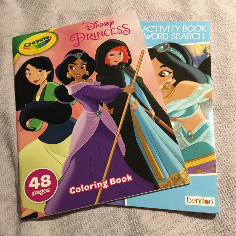 Disney Princess Activity Books
